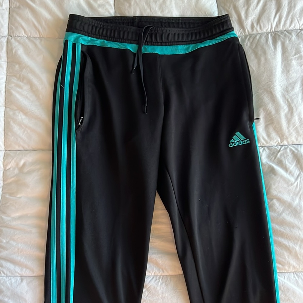 adidas striped jogger pants